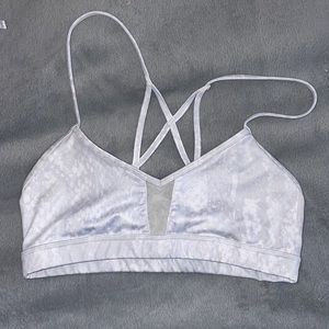 Alo yoga snake print yoga bra
